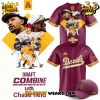 Arizona State Sun Devils x Draft Combine 2025 Stripes Baseball Jersey