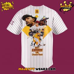 Arizona State Sun Devils x Draft Combine 2025 Stripes Baseball Jersey
