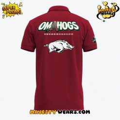 Arkansas Razorback Baseball Limited Edition 2025 Polo Shirt