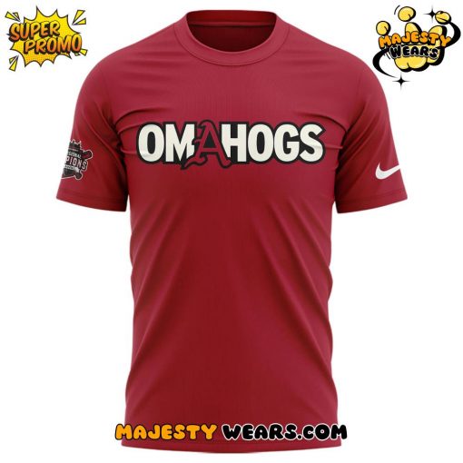 Arkansas Razorback OMAHOGS 2025 Super Regionals Champions T-shirt