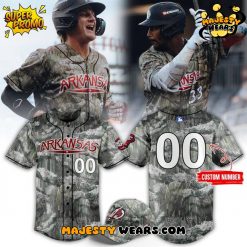 Arkansas Travelers Special New 2025 Camo Jersey