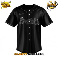 Atlanta Braves Back In Black Limited Edition Jersey