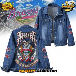 Atlanta Braves “HOME OF THE BRAVES” Denim Jacket