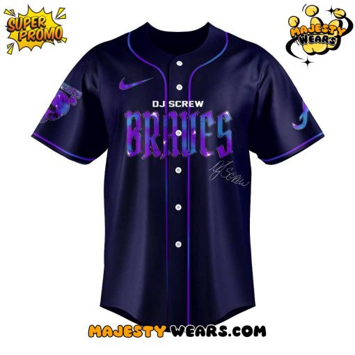 Atlanta Braves Honor All-Time DJ DJ Screw Signature Jersey