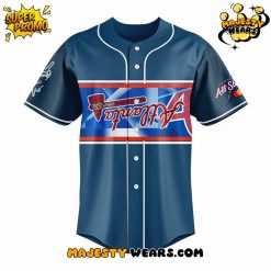 Atlanta Braves Peace up ATown Down Baseball Jersey