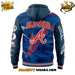 Atlanta Braves Peace up ATown Down Hoodie