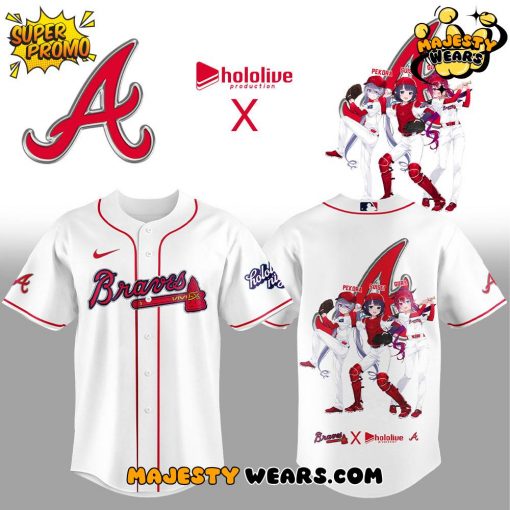Atlanta Braves x Hololive Night Limited Edition Jersey