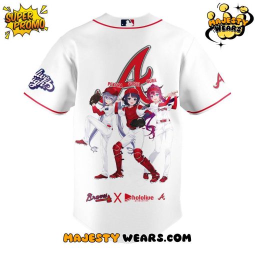 Atlanta Braves x Hololive Night Limited Edition Jersey