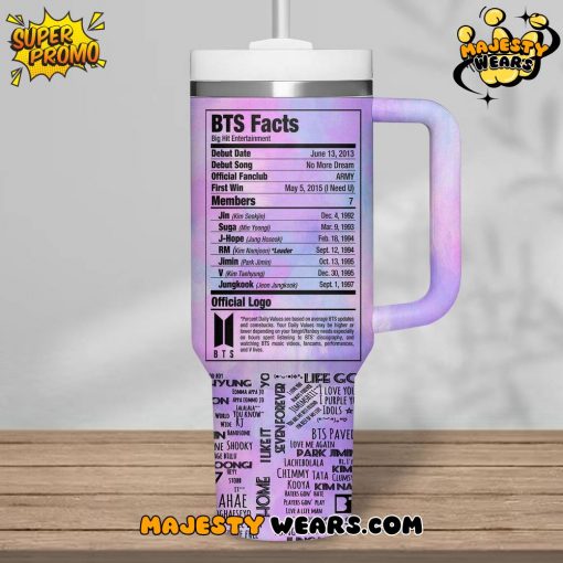 BTS Special New 2025 Stanley Tumbler