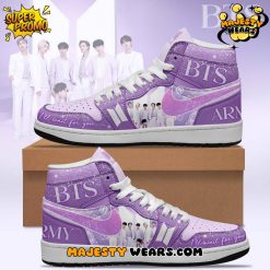 BTS WE ARE BACK Limited Edition Air Jordan 1 Sneaker