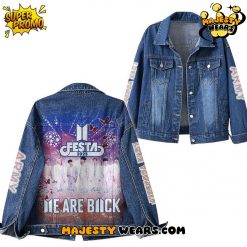 BTS “WE ARE BACK” Limited Edition Denim Jacket