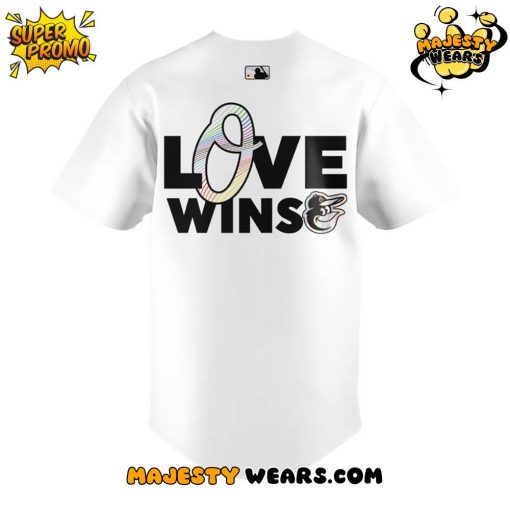 Baltimore Orioles x Pride 2025 Love Wins Jersey