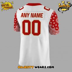 Boston College Eagles Red Bandana Uniform Football Jersey