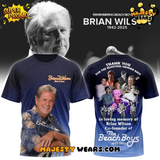 Brian Wilson “THANK YOU FOR THE BEAUTIFUL SUMMER DAYS” Shirt