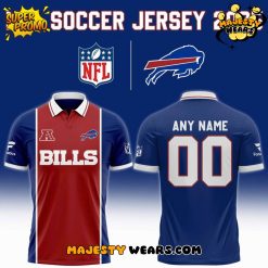 Buffalo Bills NFL 2025 “Football x Football” Polo Shirt
