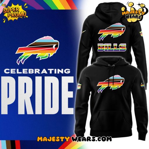 Buffalo Bills x Pride Month Special Edition Black Hoodie