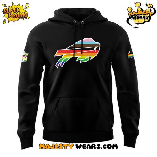 Buffalo Bills x Pride Month Special Edition Black Hoodie