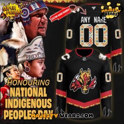 Calgary Flames x National Indigenous Peoples Day Special Hockey Jersey