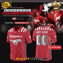 Calgary Stampeders x 2025 Indigenous Month Football Jersey