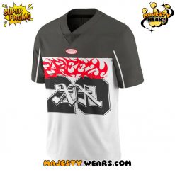 Chris Brown – Breezy Bowl 20 Patch Football Jersey