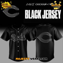 Cincinnati Reds Back In Black Limited Edition Jersey