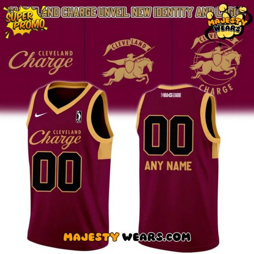 Cleveland Charge New Logo 2025 Basketball Jersey