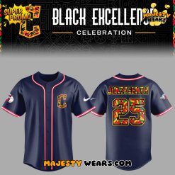 Cleveland Guardians Black Excellence Celebration Special Baseball Jersey