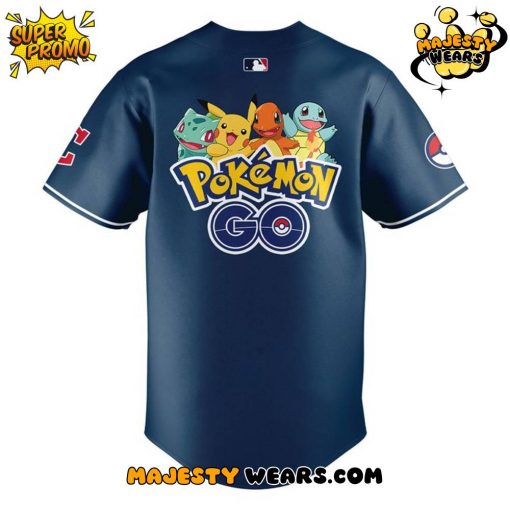 Cleveland Guardians x Pokémon GO Baseball Jersey