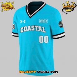 Coastal Carolina 2025 Custom Number Teal Football Jersey