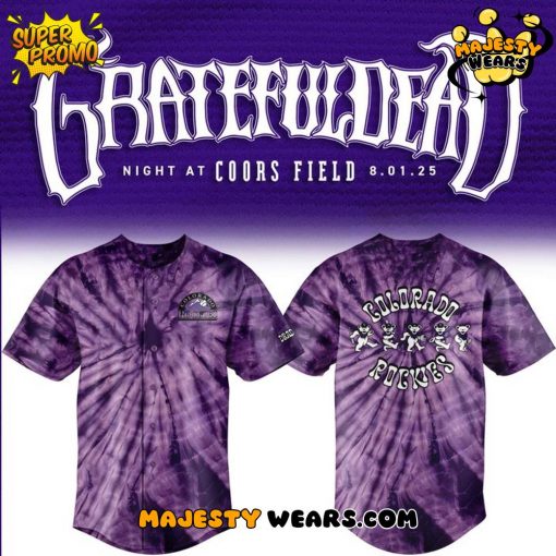 Colorado Rockies x Grateful Dead Limited Edition Jersey