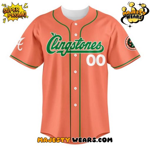 Columbus Clingstones x Peach 2025 Personalized Baseball Jersey