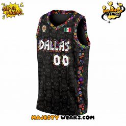 Dallas Mavericks Mexico City Game 2025 Black Basketball Jersey