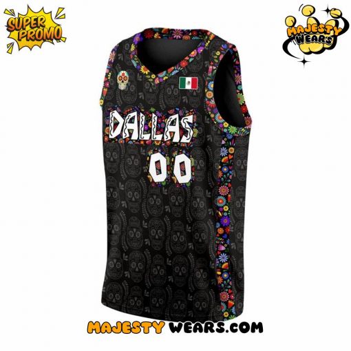 Dallas Mavericks Mexico City Game 2025 Black Basketball Jersey