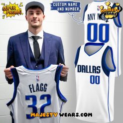 Dallas Mavericks x Cooper Flagg Draft First Round Pick Swingman Custom Basketball Jersey