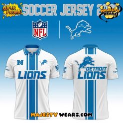 Detroit Lions NFL 2025 “Football x Football” Polo Shirt