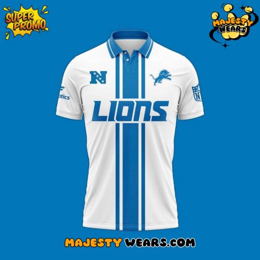 Detroit Lions NFL 2025 “Football x Football” Polo Shirt