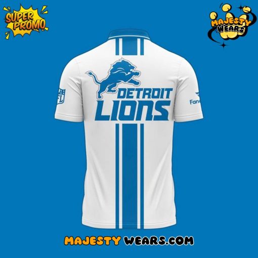 Detroit Lions NFL 2025 “Football x Football” Polo Shirt