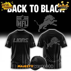 Detroit Lions x Back To Black Limited Edition Tee