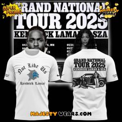 Detroit Lions x Kendrick Lamar & SZA “Grand National Tour 2025” T-shirt