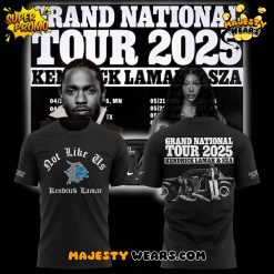 Detroit Lions x Kendrick Lamar & SZA “Grand National Tour 2025” T-shirt