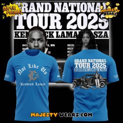 Detroit Lions x Kendrick Lamar SZA Grand National Tour 2025 Tshirt