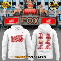 Detroit Red Wings 100th Anniversary Special Edition Hoodie
