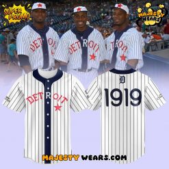 Detroit Tigers 1919 Black in Baseball Jersey