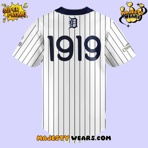 Detroit Tigers 1919 Black in Baseball Jersey