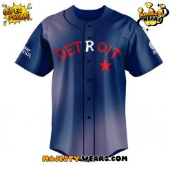 Detroit Tigers 1919 Black in Baseball JerseyBlue
