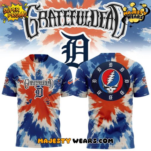 Detroit Tigers x Grateful Dead Tshirt
