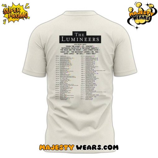 Detroit Tigers x The Lumineers Automatic World Tour T-shirt