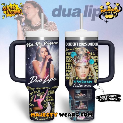Dua Lipa Concert 2025 Custom – For Fan! Stanley Tumbler