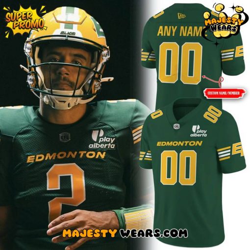 Edmonton Elks 2025 Home Football Jersey