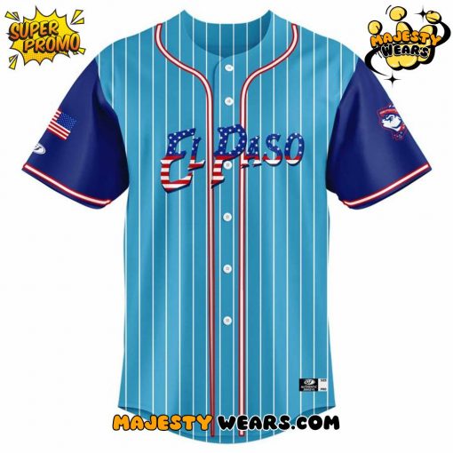 El Paso Chihuahuas Stars Stripes 2025 Special Baseball Jersey